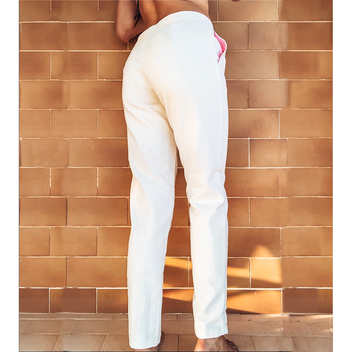 Cream Trousers