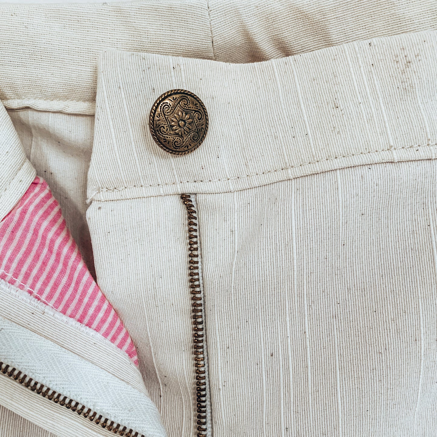 Cream Trousers